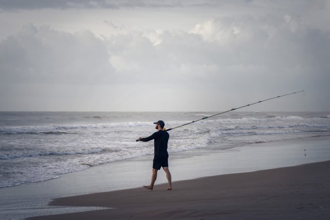 Pesca in foce del Sele
